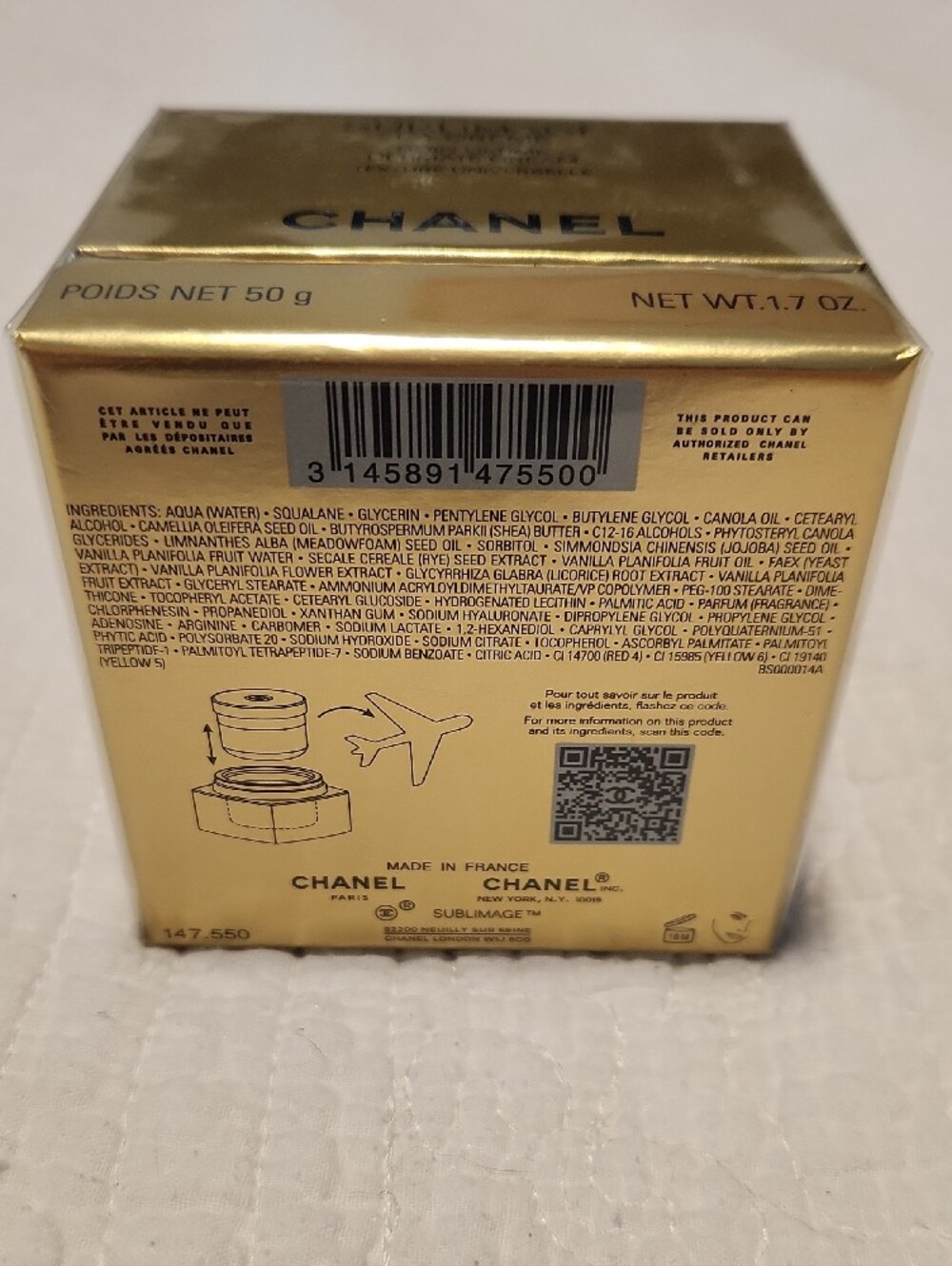 CHANEL Sublimage La Crème - Gold Packaging - Picture 5 of 6